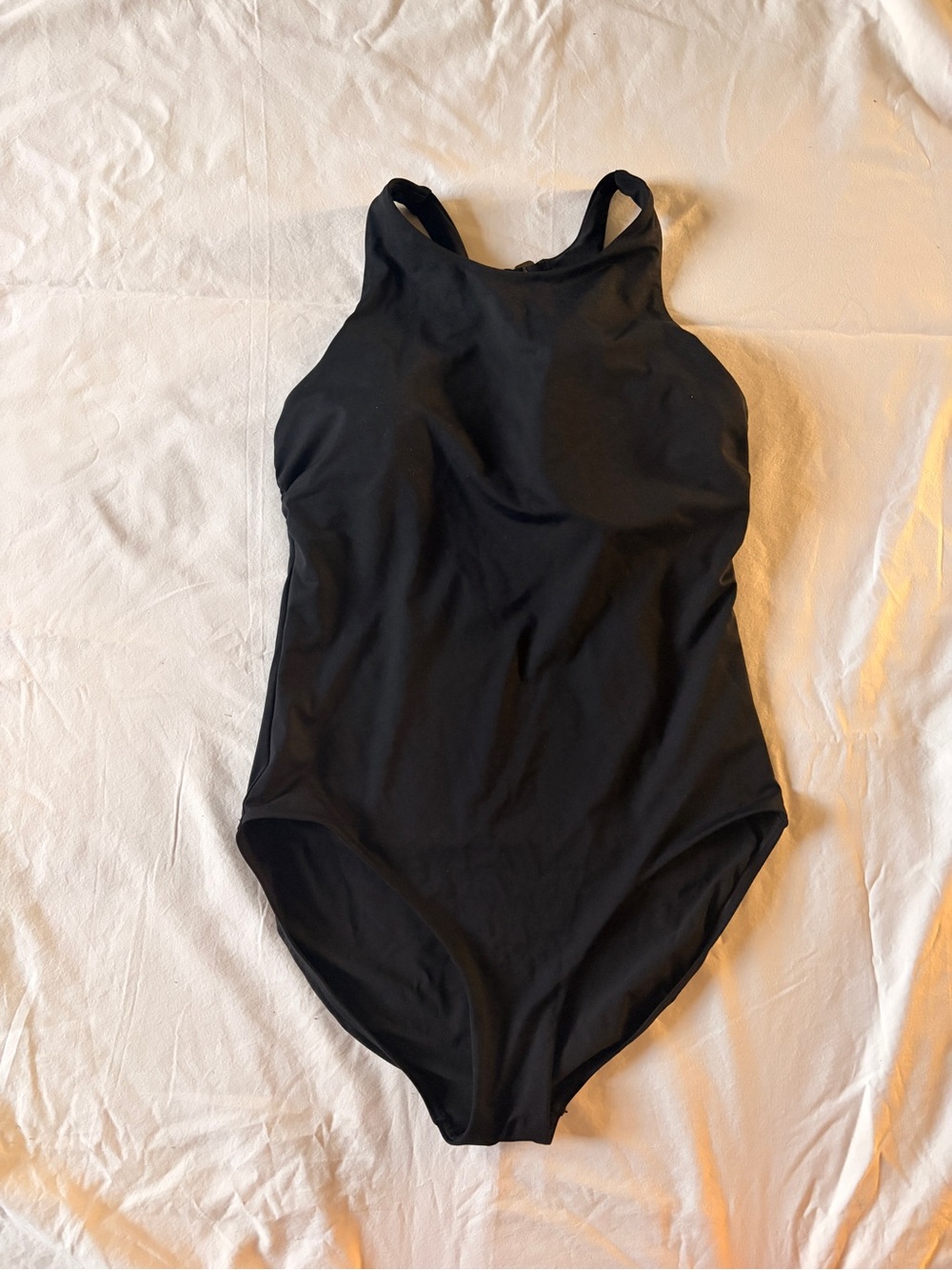 Athleta Black One-Piece Swimsuit
